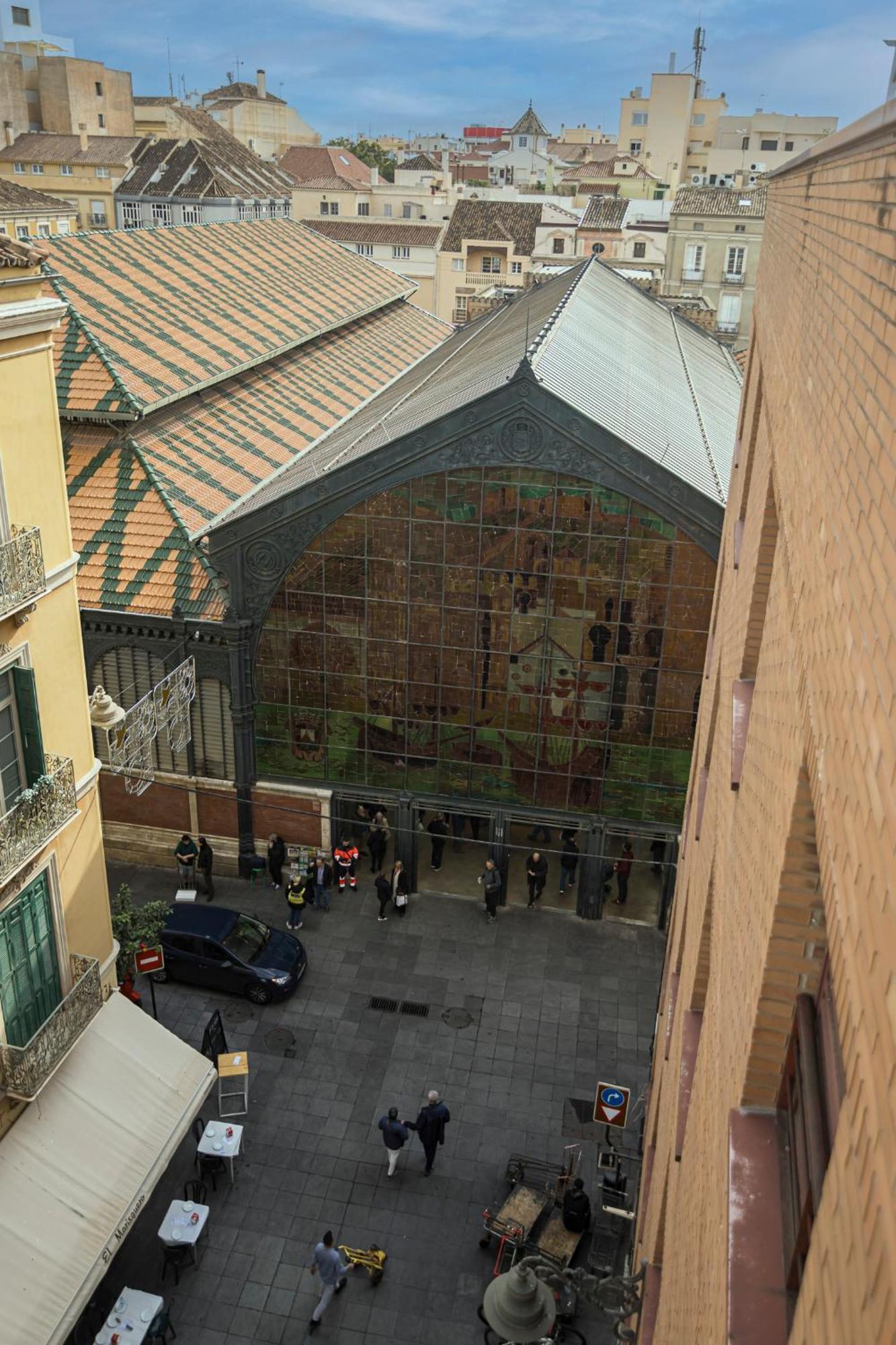 Atarazanas Suite, Atico Con Terraza Málaga Exterior foto