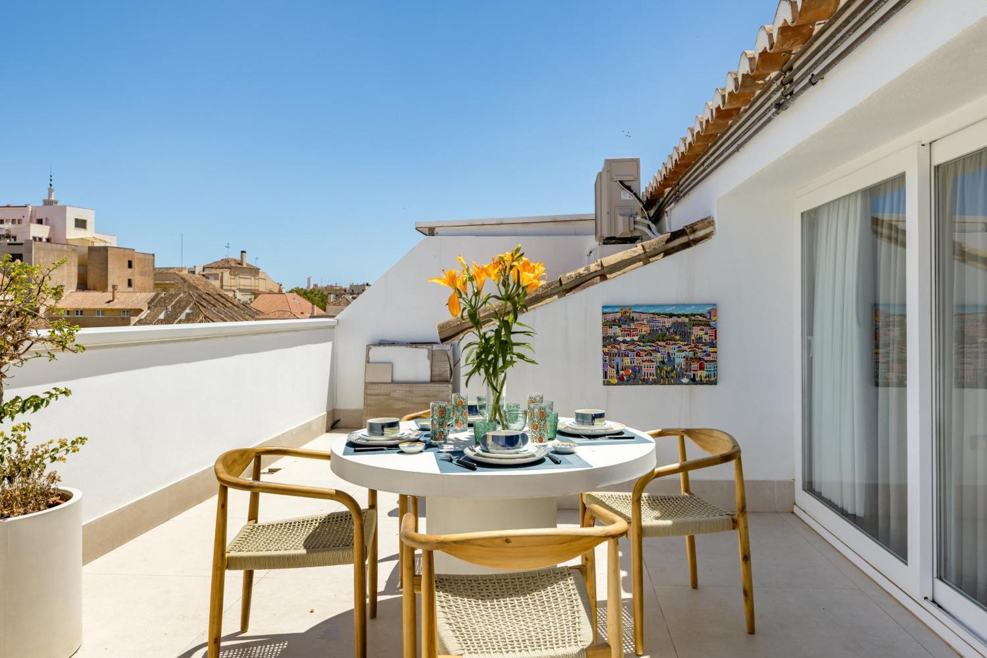 Atarazanas Suite, Atico Con Terraza Málaga Exterior foto