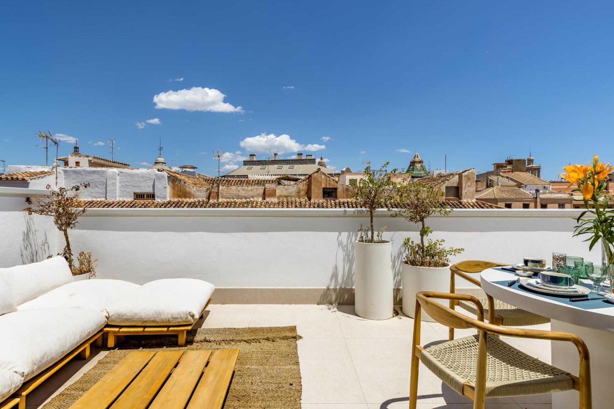 Atarazanas Suite, Atico Con Terraza Málaga Exterior foto